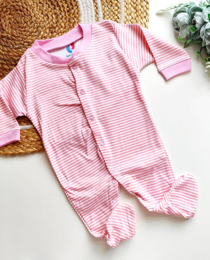 Jumpsuit - Pink Stripe