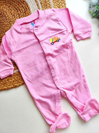 Jumpsuit - Pink Dump Truck