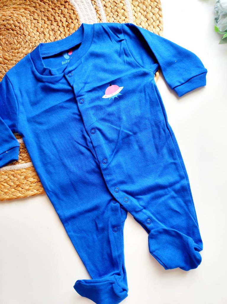 Jumpsuit - Blue UFO Print