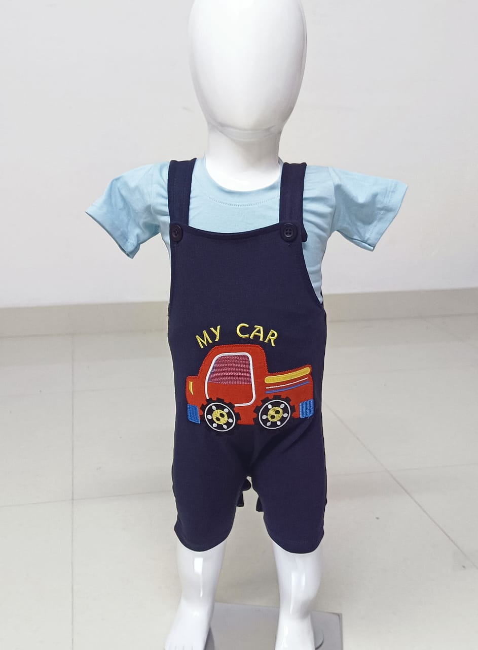 My Car Dungaree Set image 0