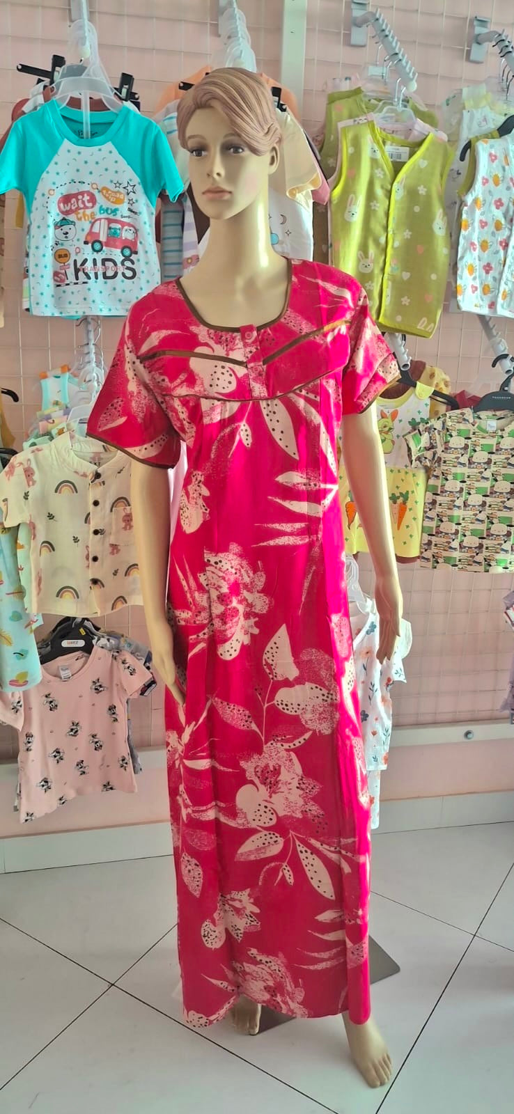 Rayon Feeding Nighties - XL