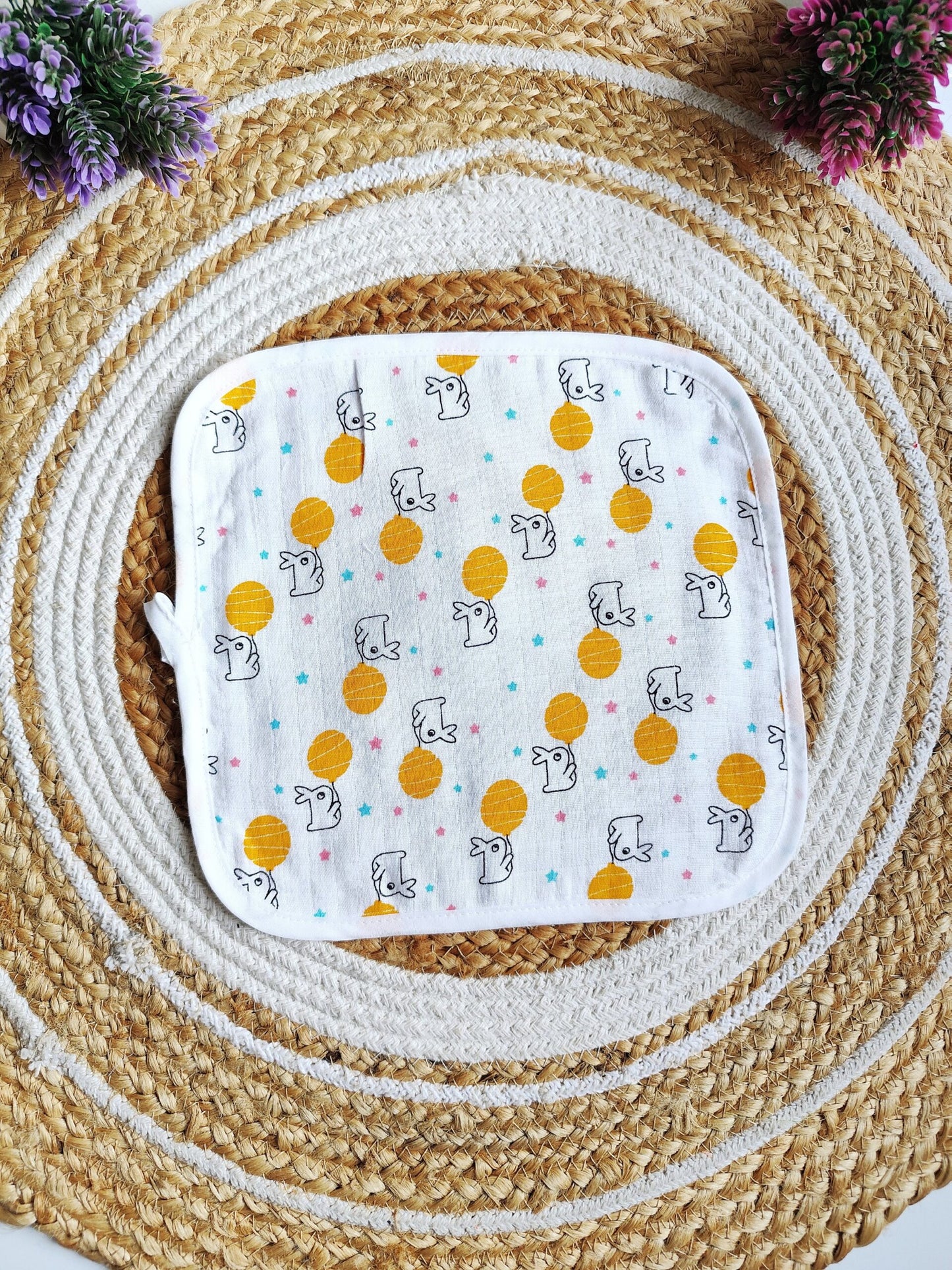 Muslin Wipes - 4 Layered image 2