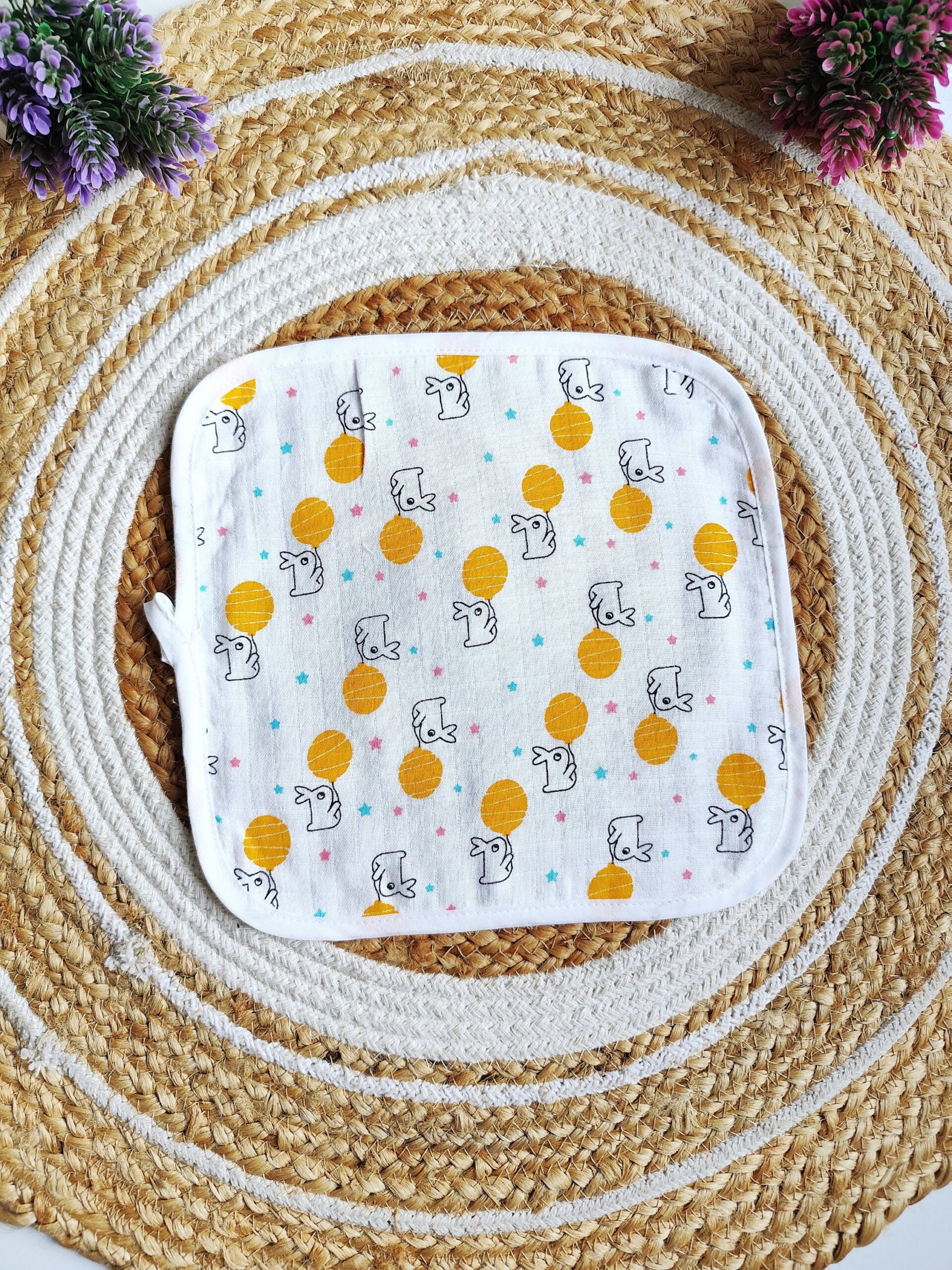 Muslin Wipes - 4 Layered image 2