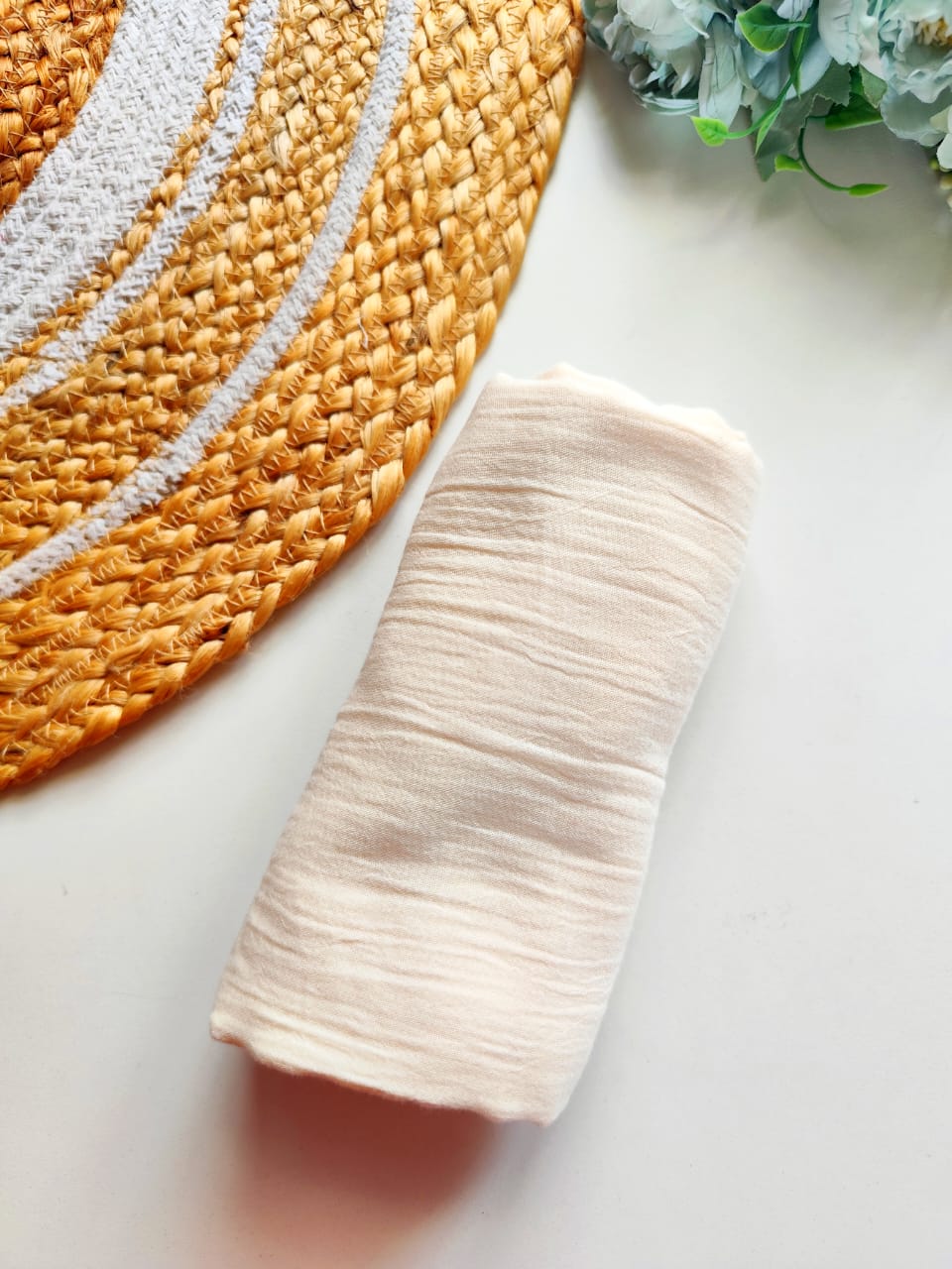 Muslin Bath Towels - Natural