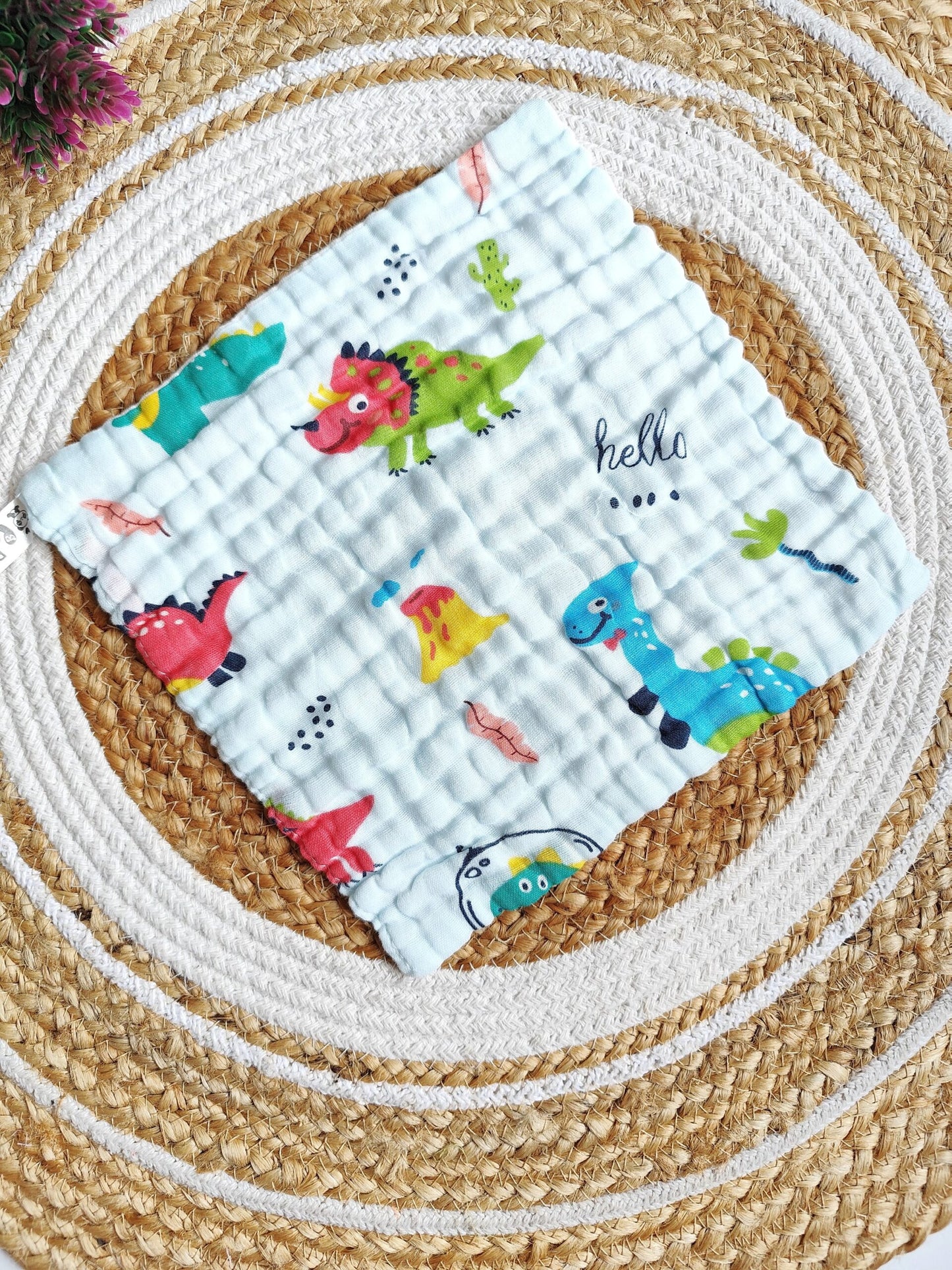 Muslin Colored Wipes - Crinkled 6 Layered image 7