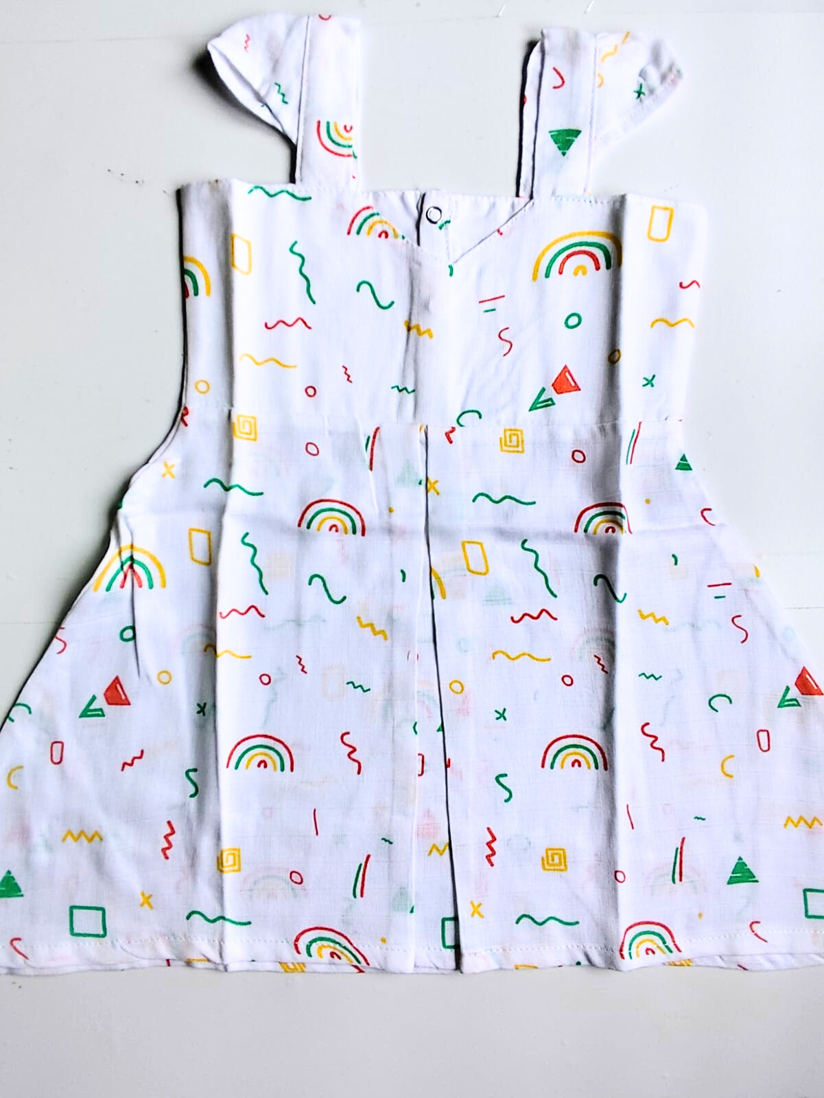 Muslin Strap Frocks image 11