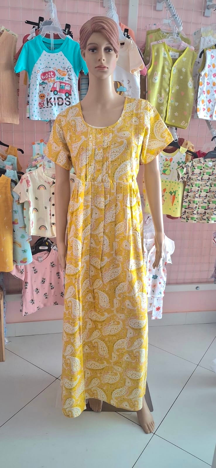 Rayon Feeding Nighties - XL