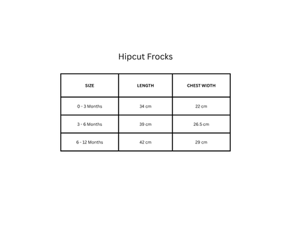 Colored Muslin Hip Cut Frocks image 5