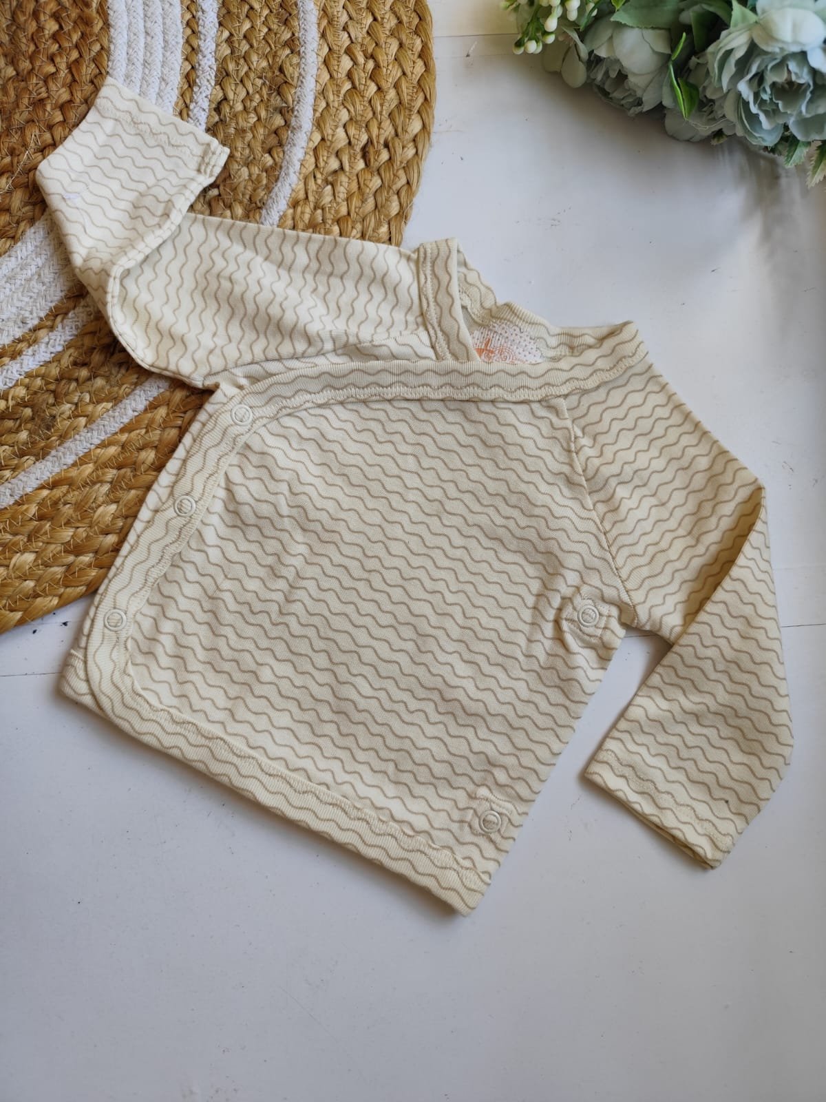 Kimono Style Full Sleeve Jablas (0 - 3 Months) image 2