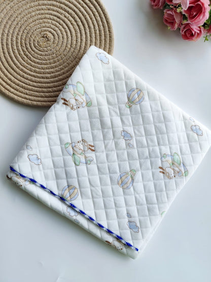 2 Layered Muslin Blankets - Random Prints (85*85 cm)