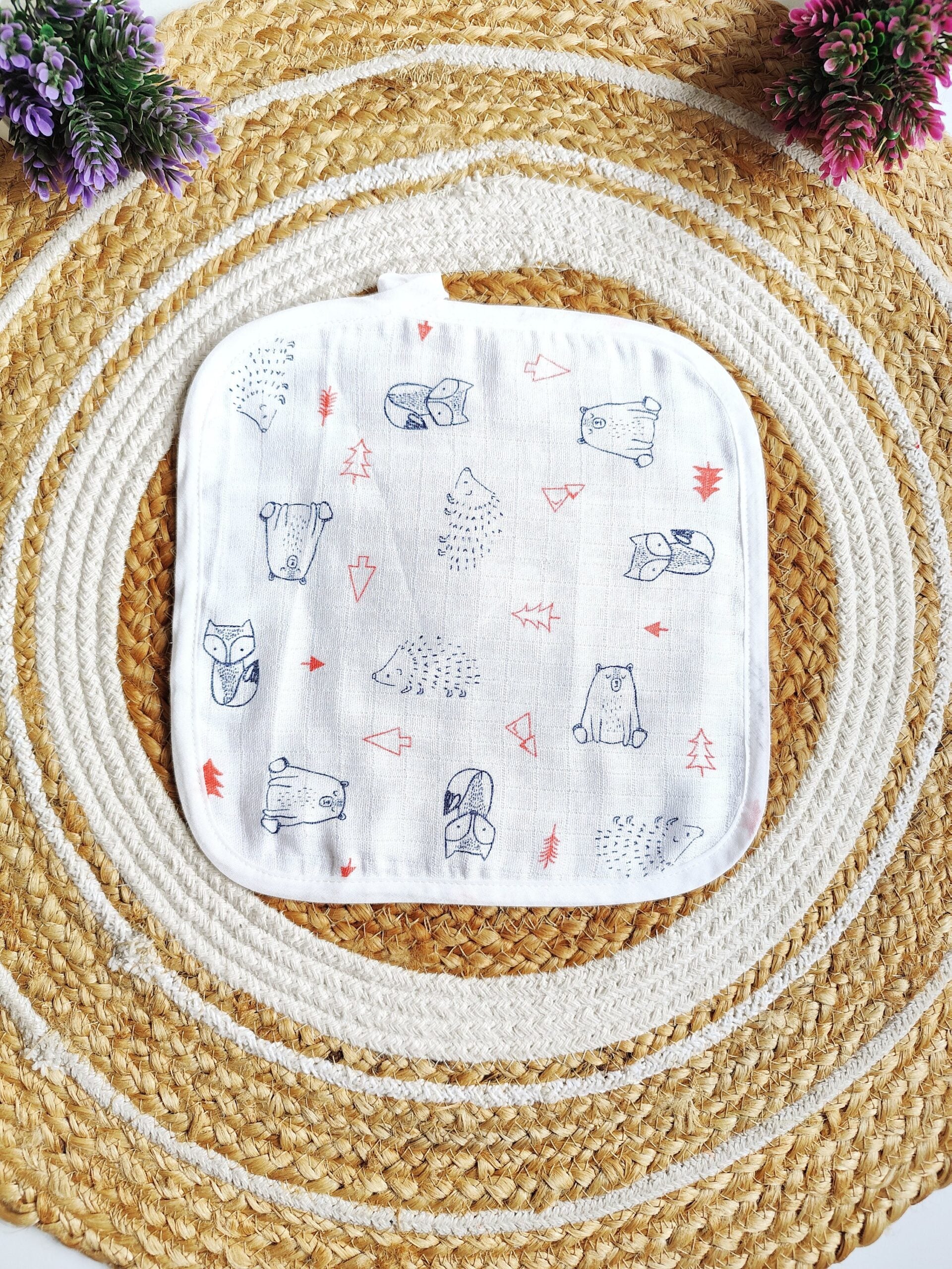 Muslin Wipes - 4 Layered image 1