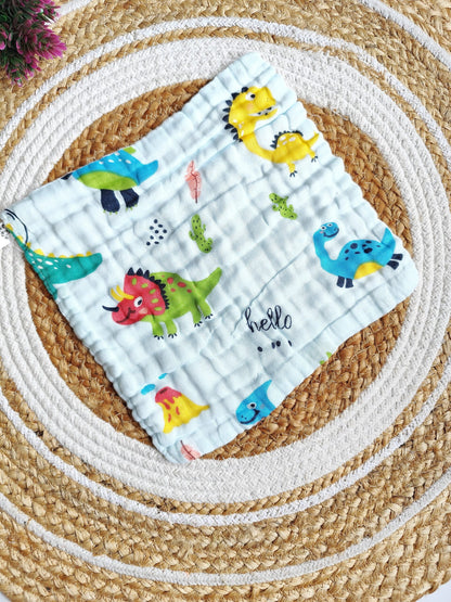 Muslin Colored Wipes - Crinkled 6 Layered image 4