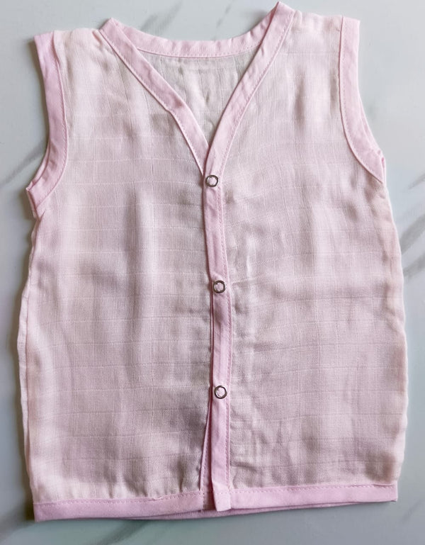 Colored Muslin Jablas - Pink