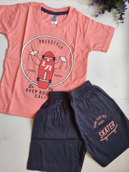 FreeStyle Print Top &amp; Bottom Set - Pink image 0