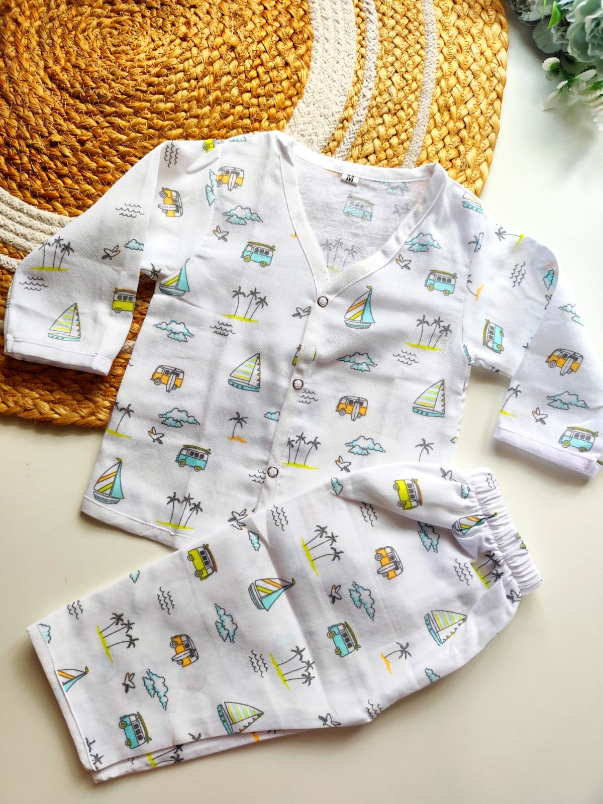 Muslin Night Suits - Vehicles