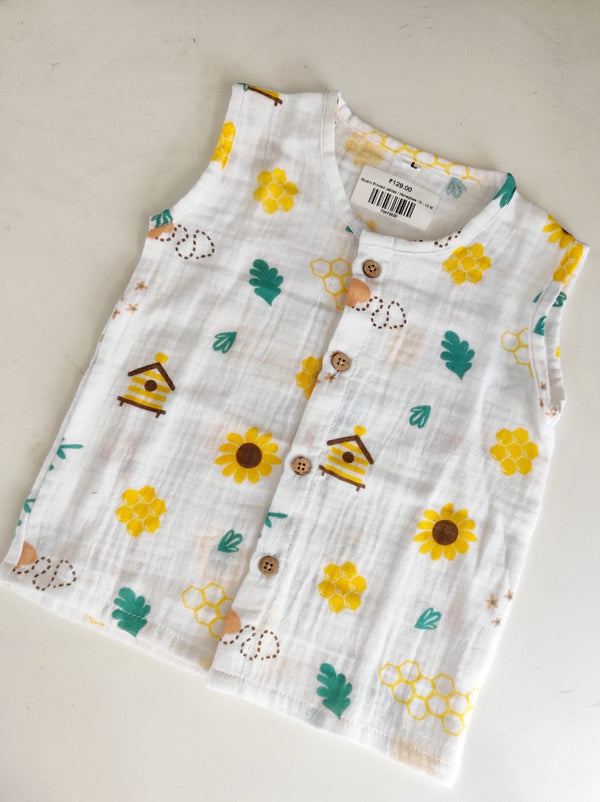 Muslin Jabla - Sunflower