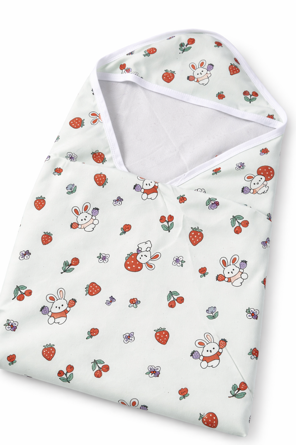Hosiery Cotton Hooded Towel - Bunny