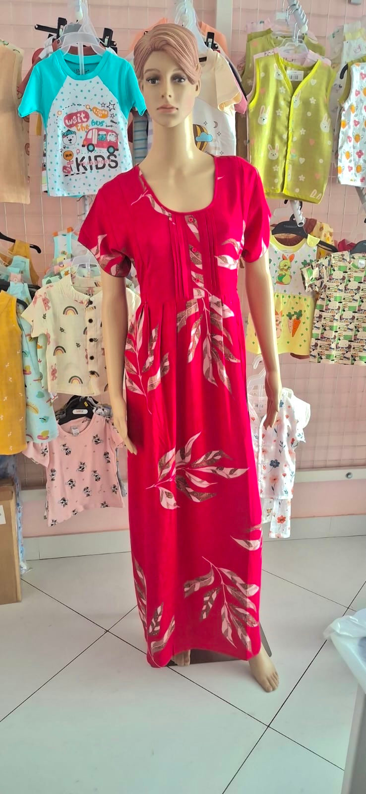 Rayon Feeding Nighties - XL