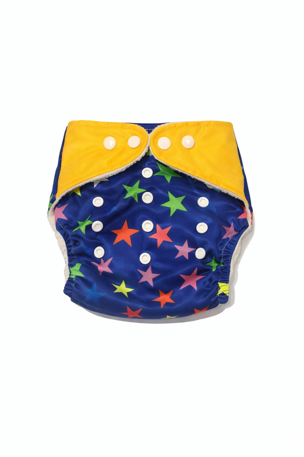 Star Reusable Cloth Diaper (0 M - 3 Yrs)