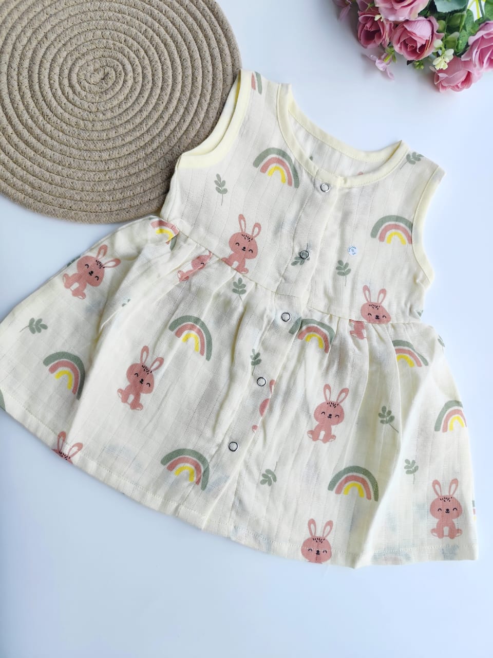 Muslin Frock - Bunny