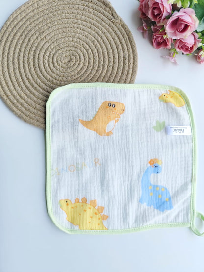 Muslin 4 Layered Wipes (Random Print)