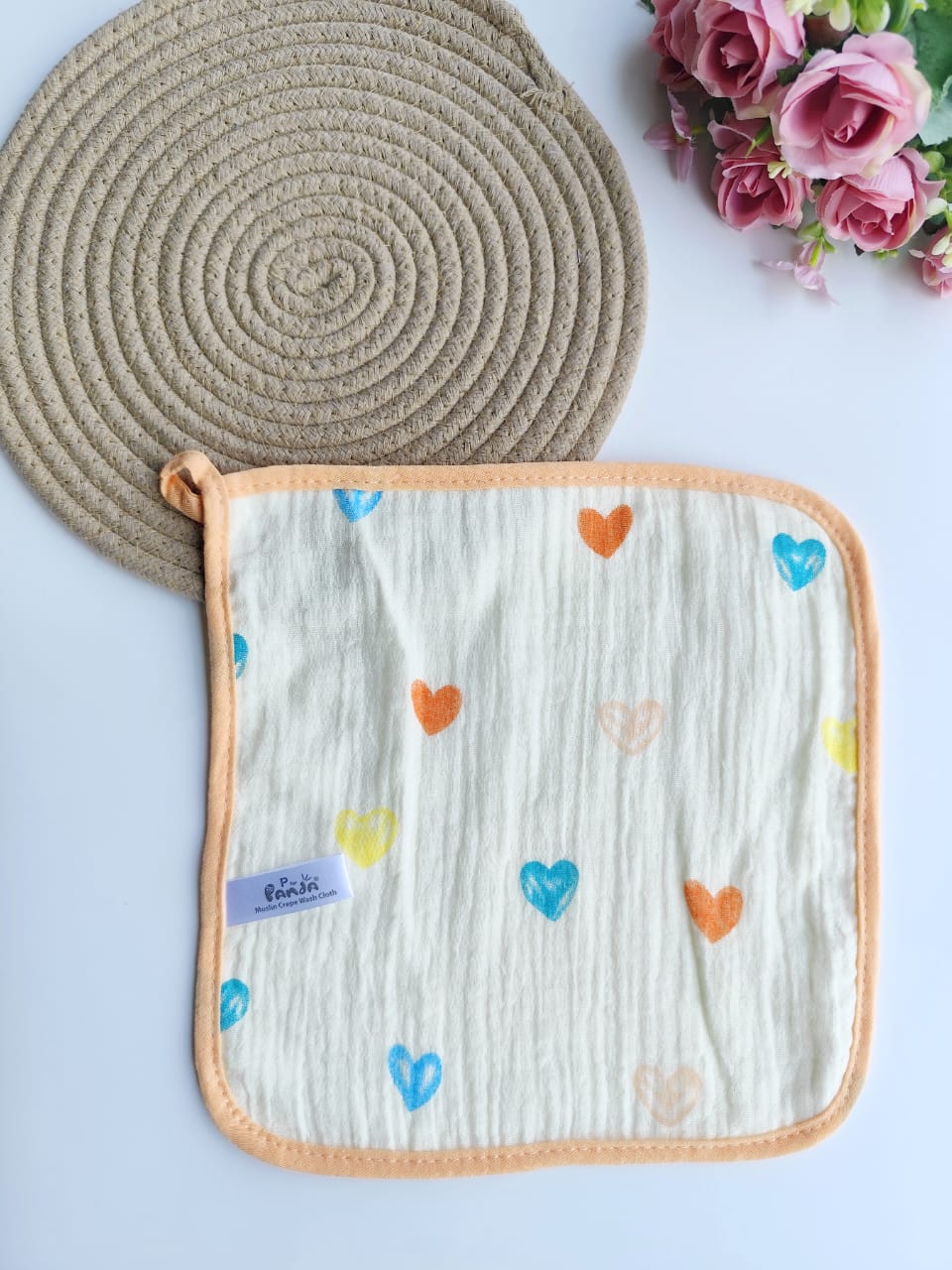 Muslin 4 Layered Wipes (Random Print)
