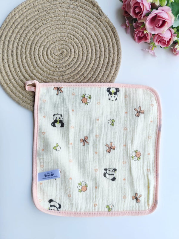 Muslin 4 Layered Wipes (Random Print)
