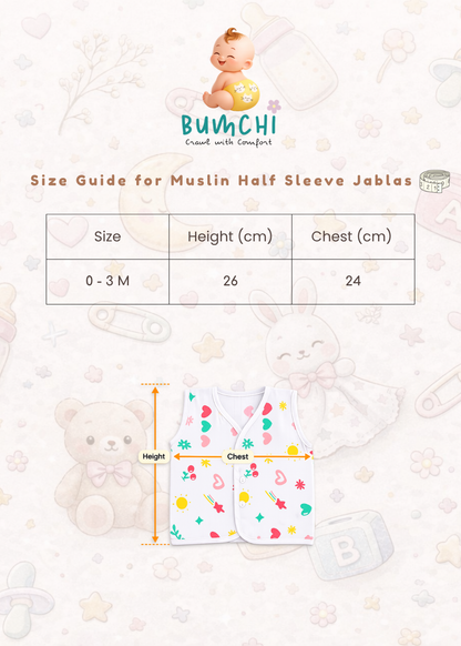 Muslin Jablas (0 - 3 M)
