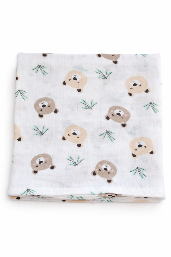 Premium Bath Towels - Bear Print