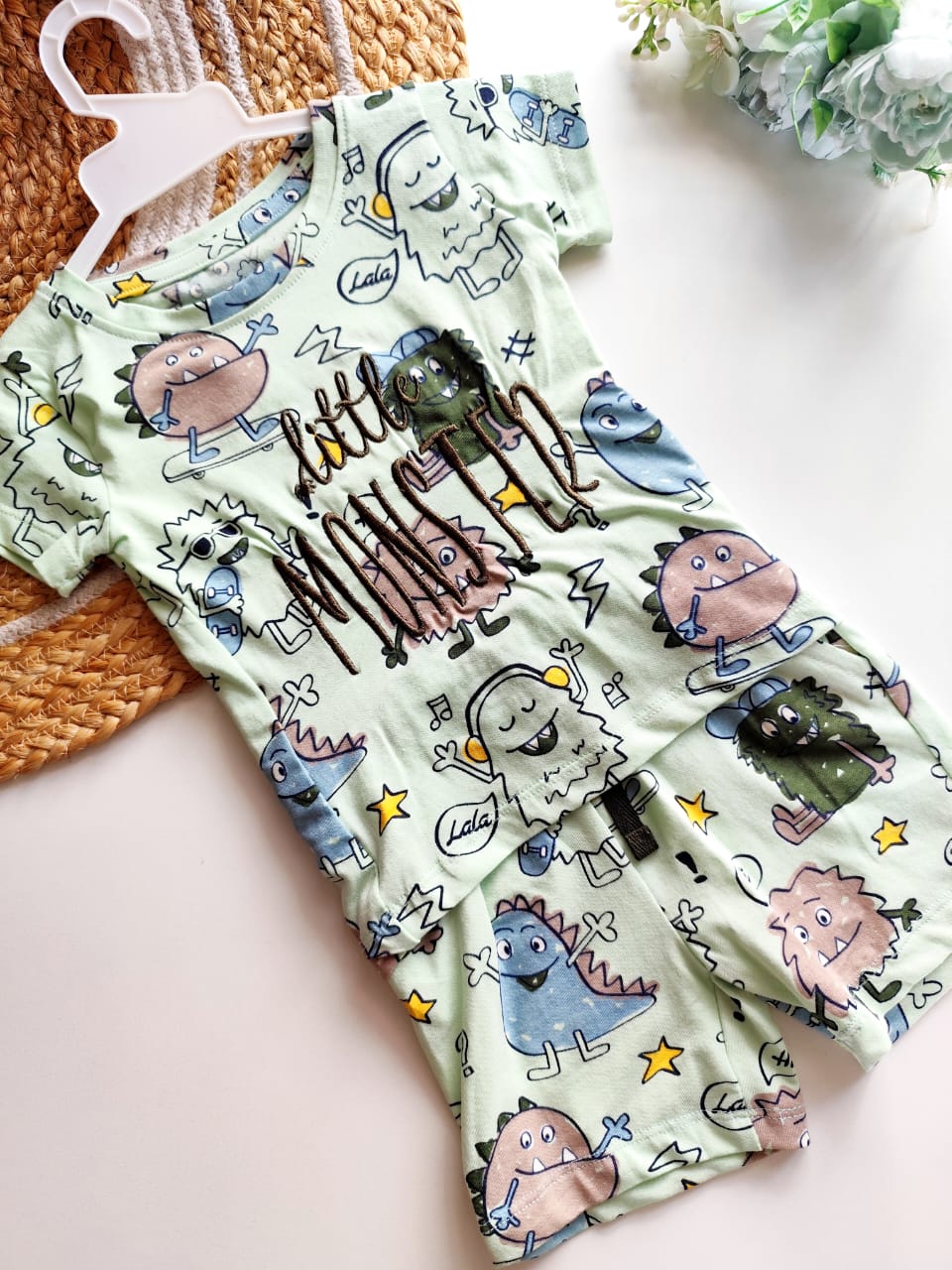 Little Monster Boys Co Ord Set