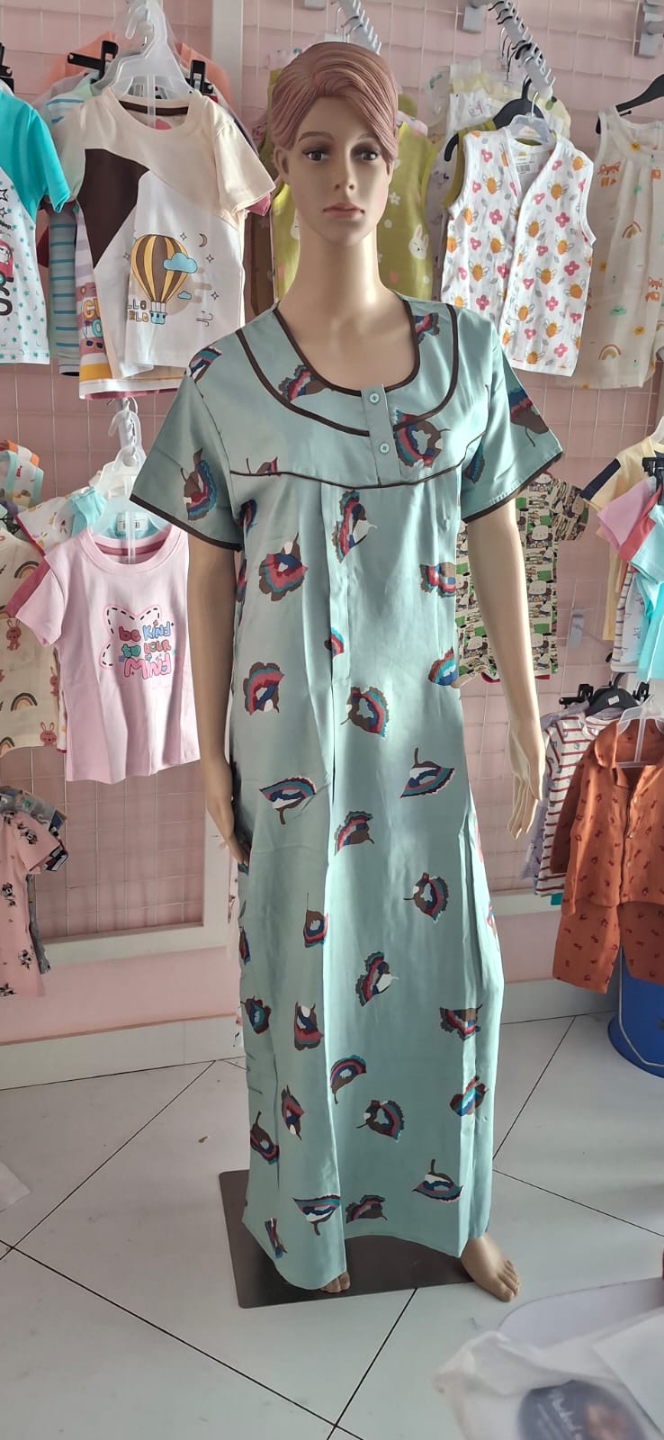 Rayon Feeding Nighties - XL