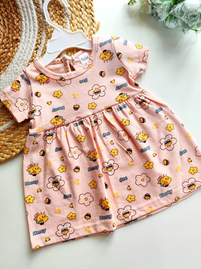Pink Honeybee Frock