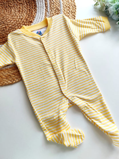 Jumpsuit - Yellow Stripe