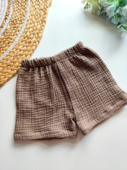 Muslin Trousers - Mehandi Green