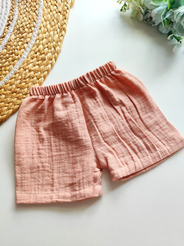 Muslin Trousers - Peach