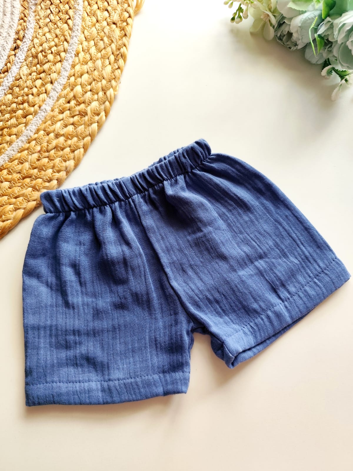 Muslin Trousers - Jean Blue