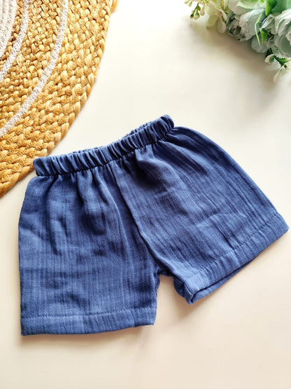 Muslin Trousers - Jean Blue