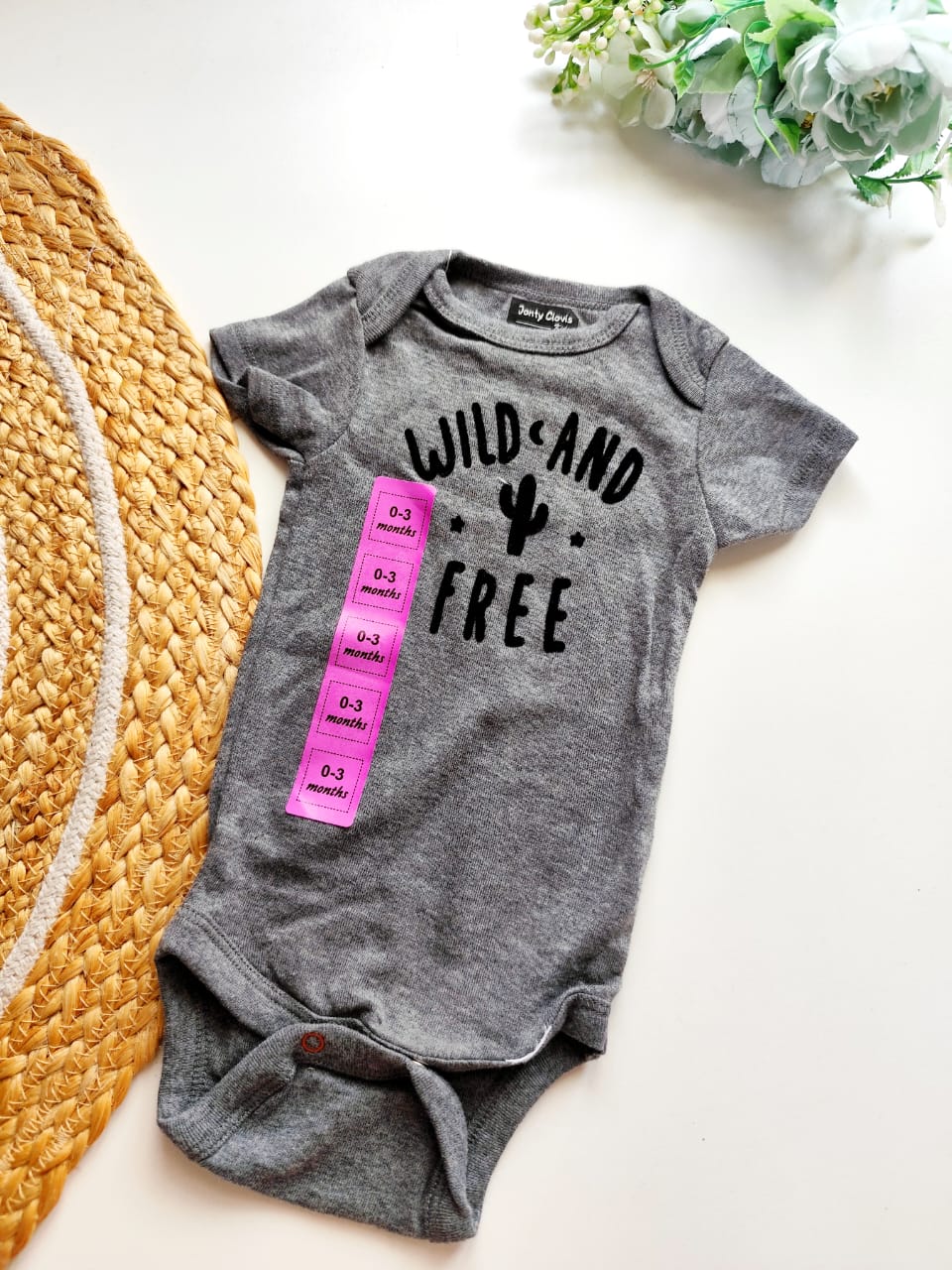 Onesies - Wild and Free Cactus
