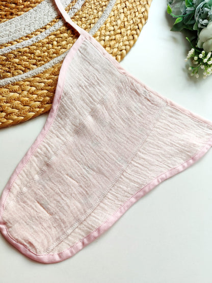 Muslin 3 Layered Nappies - Pink