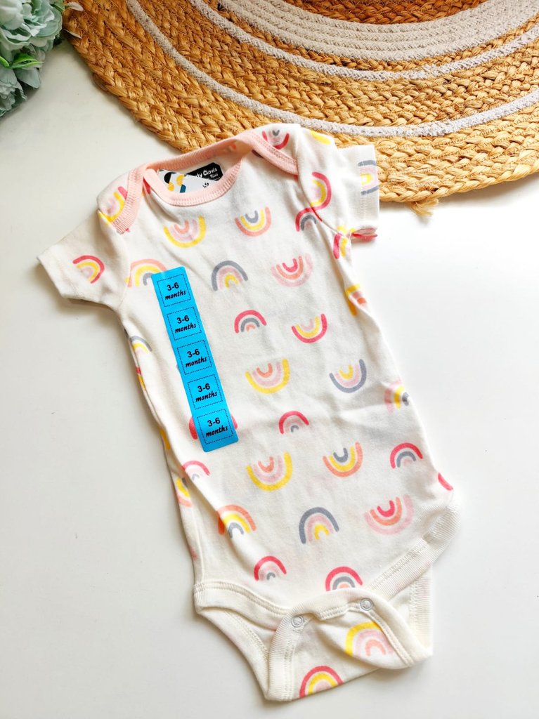 Onesies - Pastel Rainbow Print