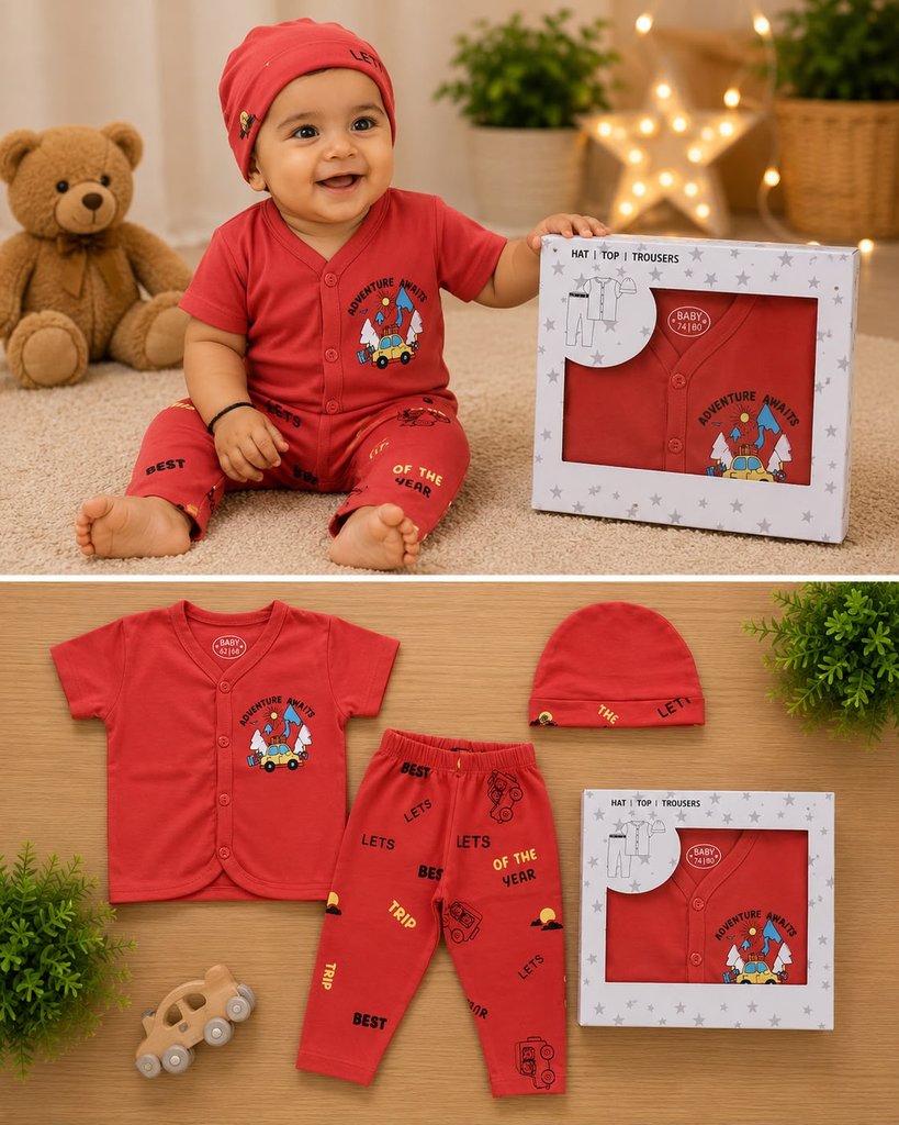 Red Adventure Print