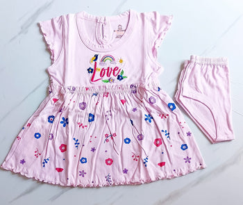 Cap Sleeve Frock