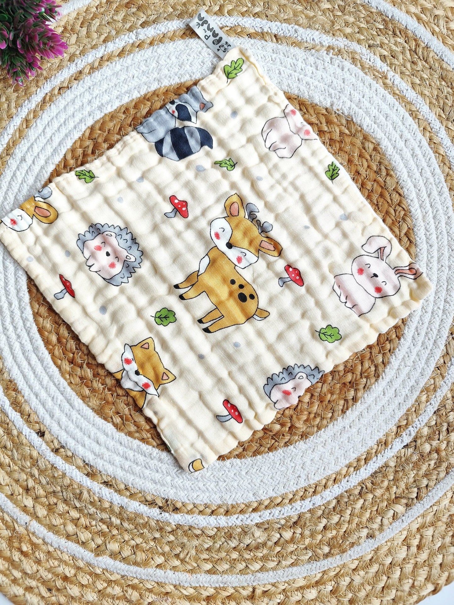 Muslin Colored Wipes - Crinkled 6 Layered image 10