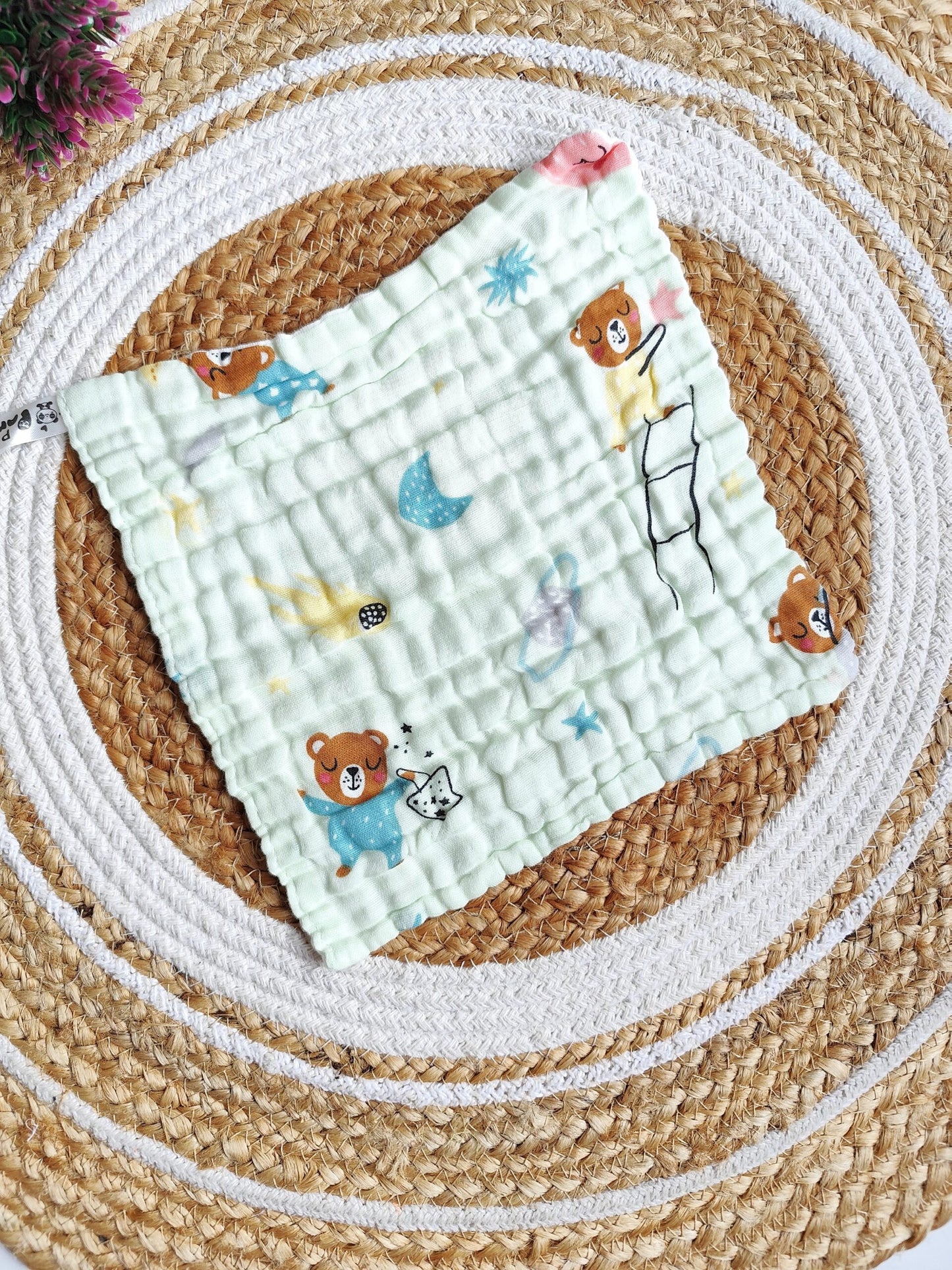 Muslin Colored Wipes - Crinkled 6 Layered image 17