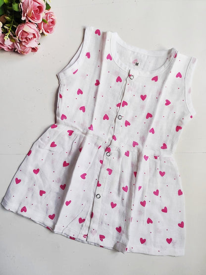 Muslin Hip Cut Frocks image 0