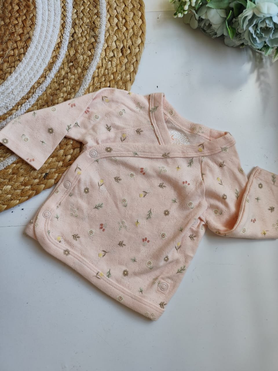 Kimono Style Full Sleeve Jablas (0 - 3 Months) image 3