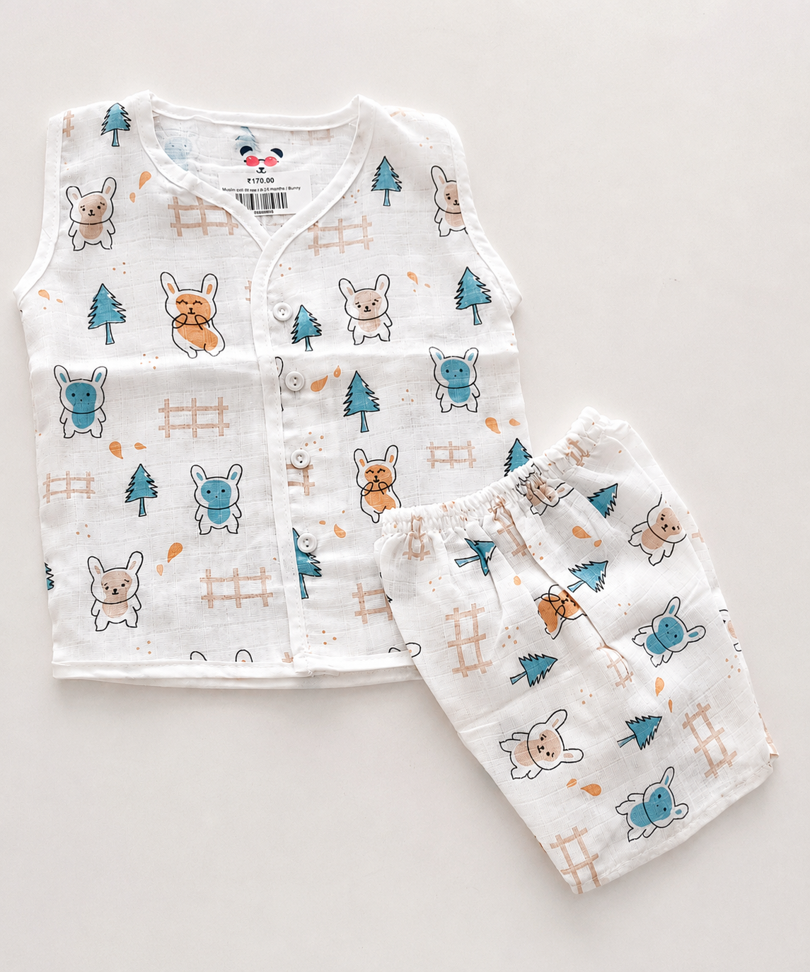 Muslin Co Ord Sets (6 - 9 M)