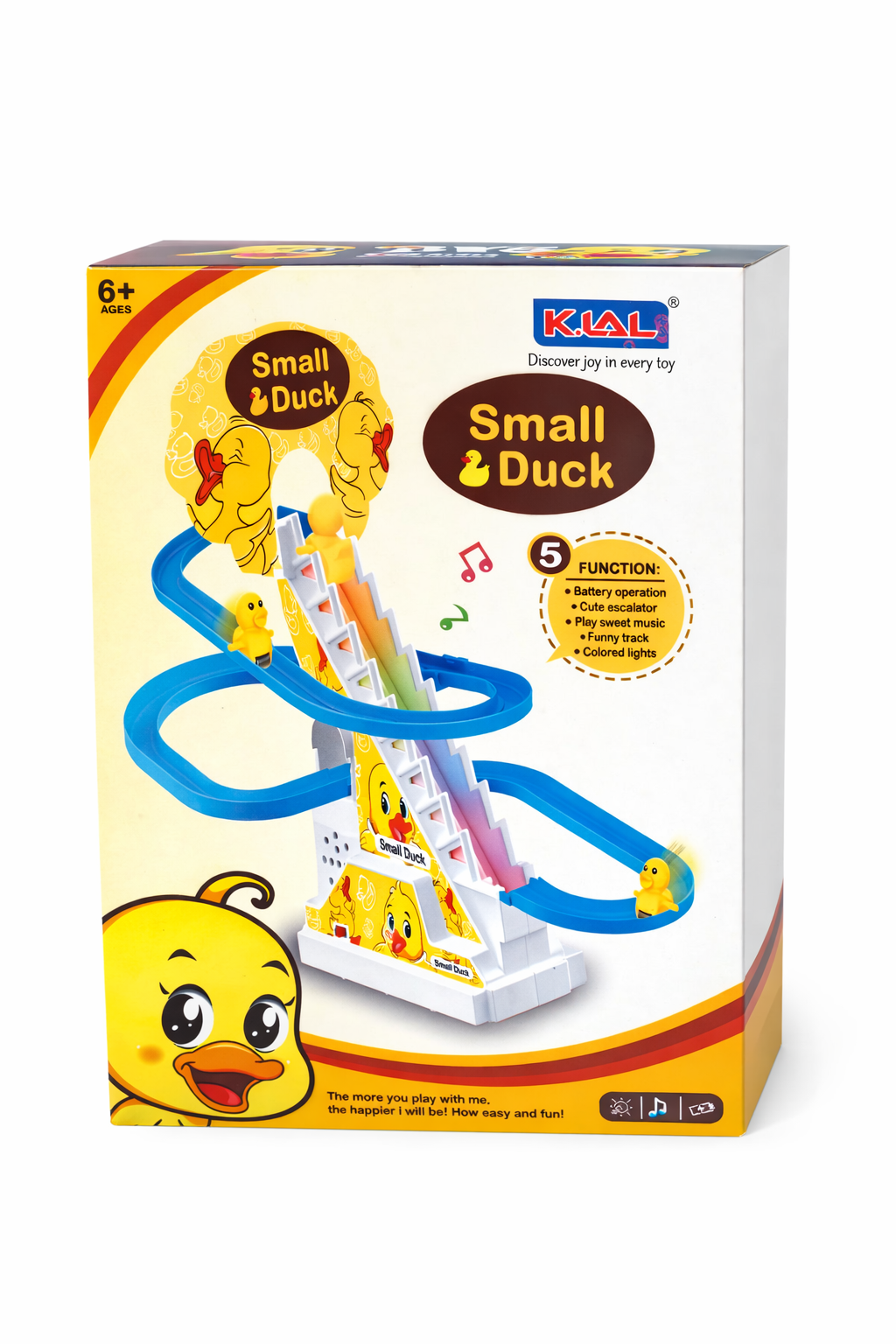 Small Duck Musical Track Toy