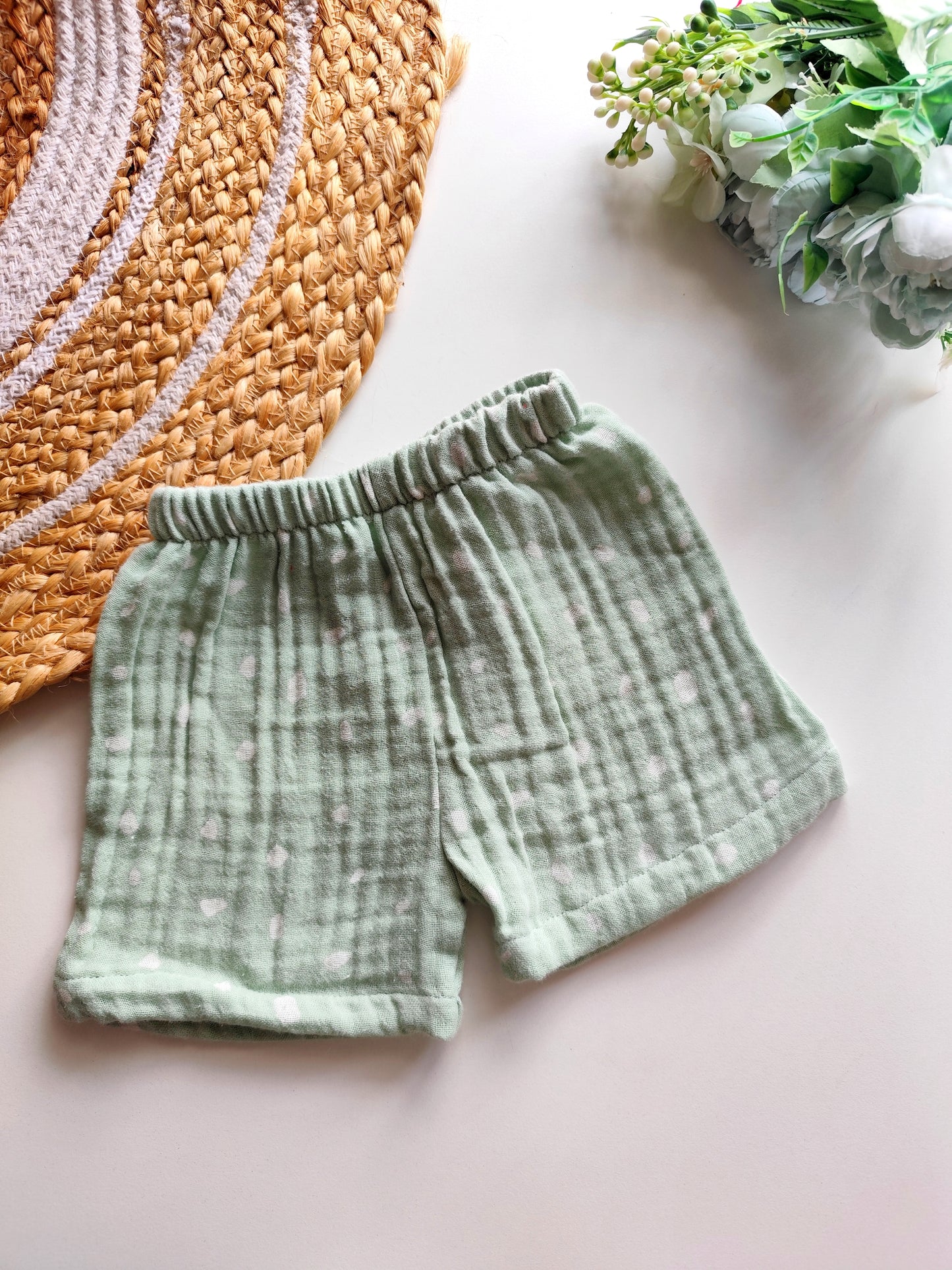 Muslin Trousers - Polka Dots