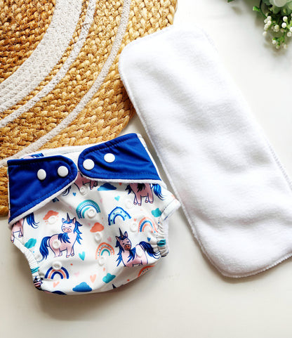 Unicorn Reusable Cloth Diaper (0 M - 3 Yrs)